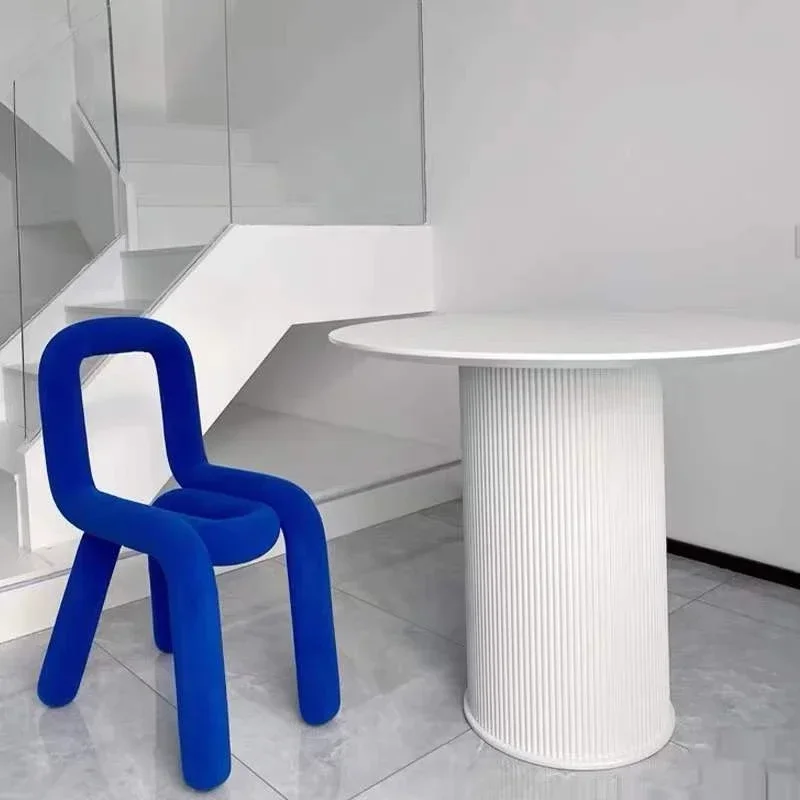 

л # Современная креативная форма для отдыха, элегантный диван-стул, обивка, акцентный стул, обеденный стул