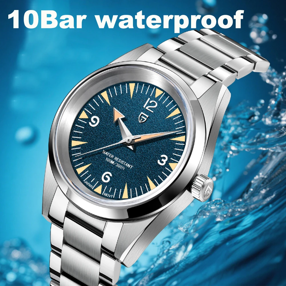 

PAGANI DESIGN 2026 НОВИНКА: Винтажные часы-оммаж Explorer, созданные на века, PD1793, 38 мм, сапфировое стекло, японский механизм VH31