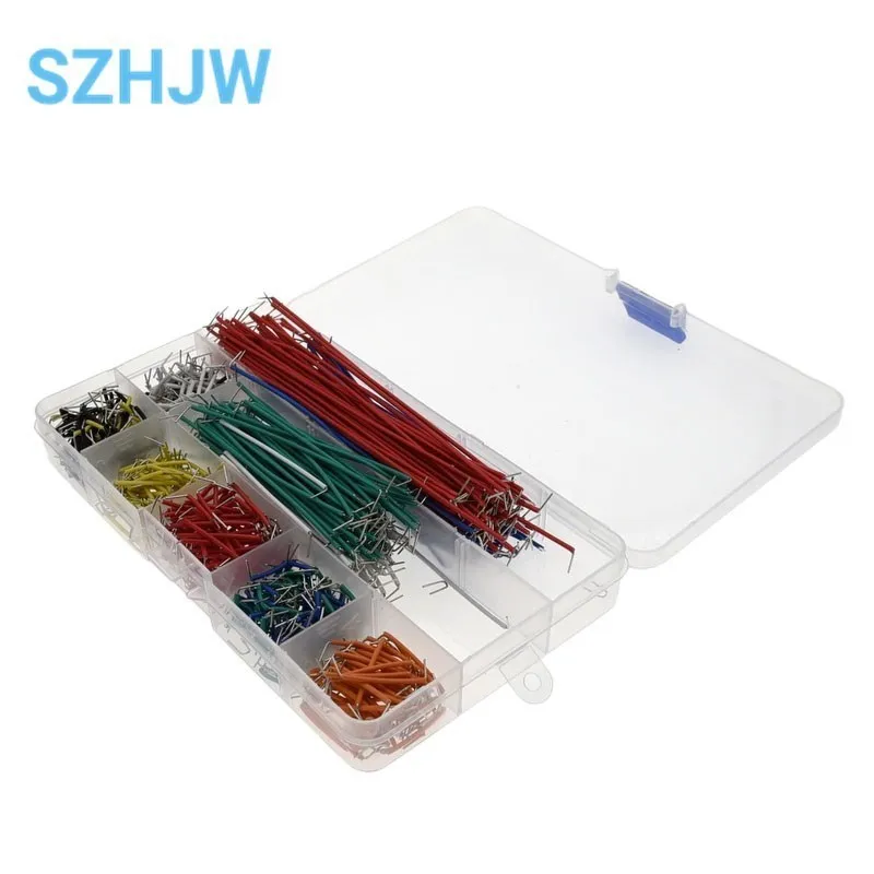 65/140/560/840Pcs/Box Solderless Breadboard Jumper Wires U Shape Breadboard Jumper Cable Wire Kit for DIY Arduino Breadboard