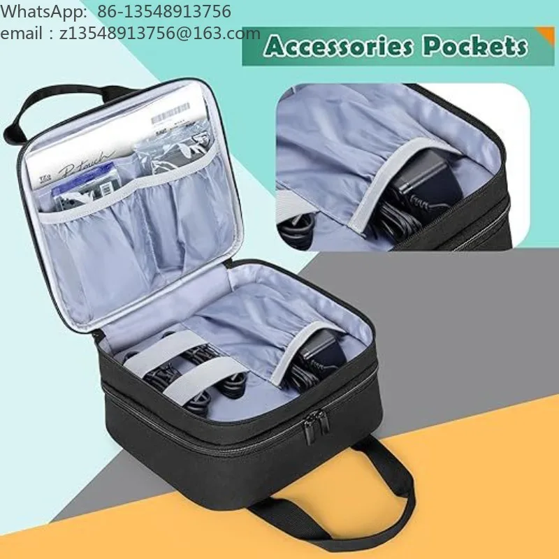 Photo Printer Storage Bag, Shockproof Portable Carry Case Fit Inkjet Mini Photo Printer