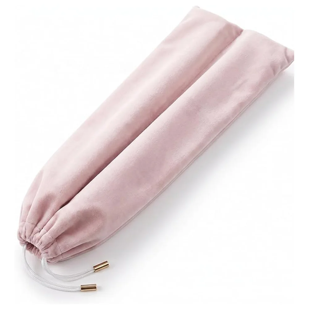 Pink Velvet Mahjong Rack Storage Bag Drawstring Case Set of 2 Fits 4 Racks Gift for Mahjong Lover Portable