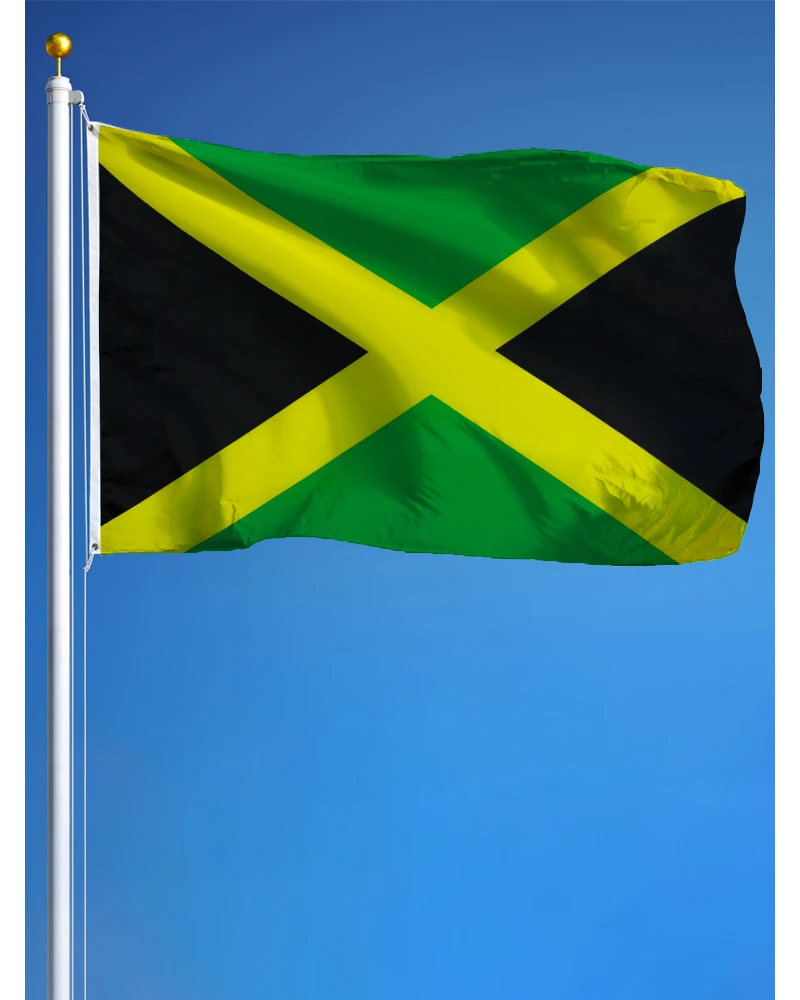 

Флаг Jamaica Jam Jm 60x90 см 90x15 см 0 см 2x3 фута/3x5 футов