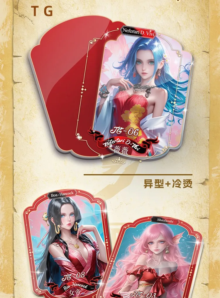 Pangu One Piece Cards Dreaming Of The Tang Dynasty Anime Luffy Zoro Nami Chopper Rare Tn Acrylic Sand Flow Cards Kids Toy Gift