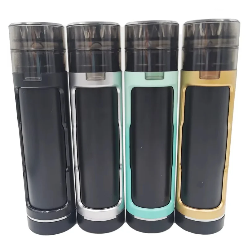 

New 3 in1 Plastic Herb Grass Grinder Store Horn Tube Tobacco Box Roll Paper Filling Machine Grinders for Smoking Accessories