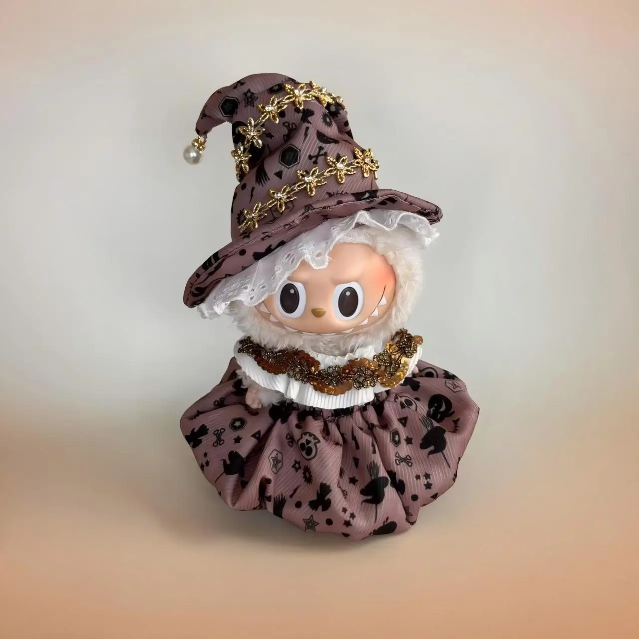 라부부 인형 옷 도매 할로윈 의상 12-17CM 적용 가능한 인형 옷 봉제 인형 및 라부부 옷