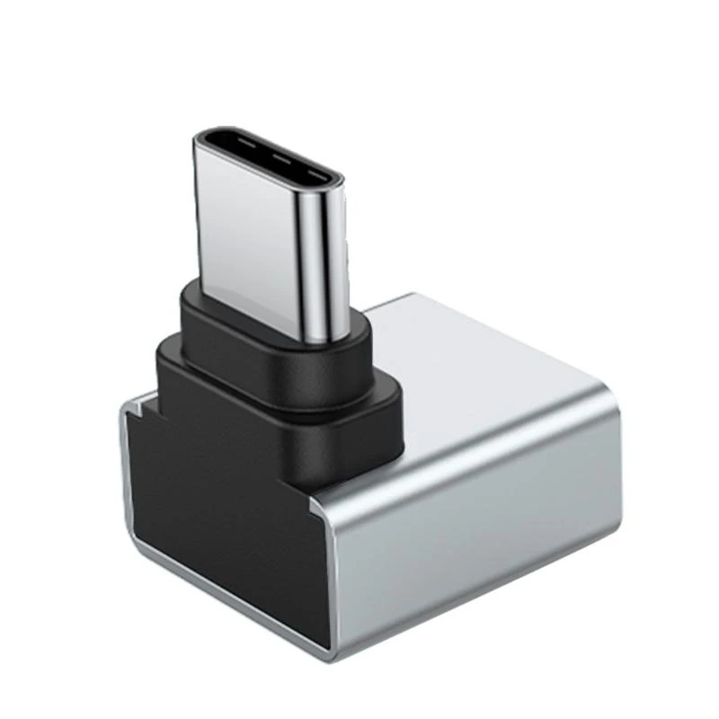 Type C Male To USB Female Converter OTG Type C To USB 90 Degrees Right Angled For USB C Extension Connector