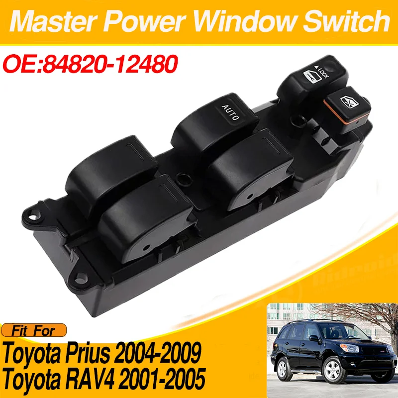 

84820-12480 Electric Power Window Switch For Toyota Prius 2004-2009 Toyota RAV4 2001-2005