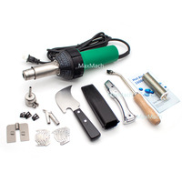 Professional Hot Air Welding Kit + Plastic Heat Gun + Accessories 1600W For PVC Plastic Flooring Linoleum Vinyl Floor