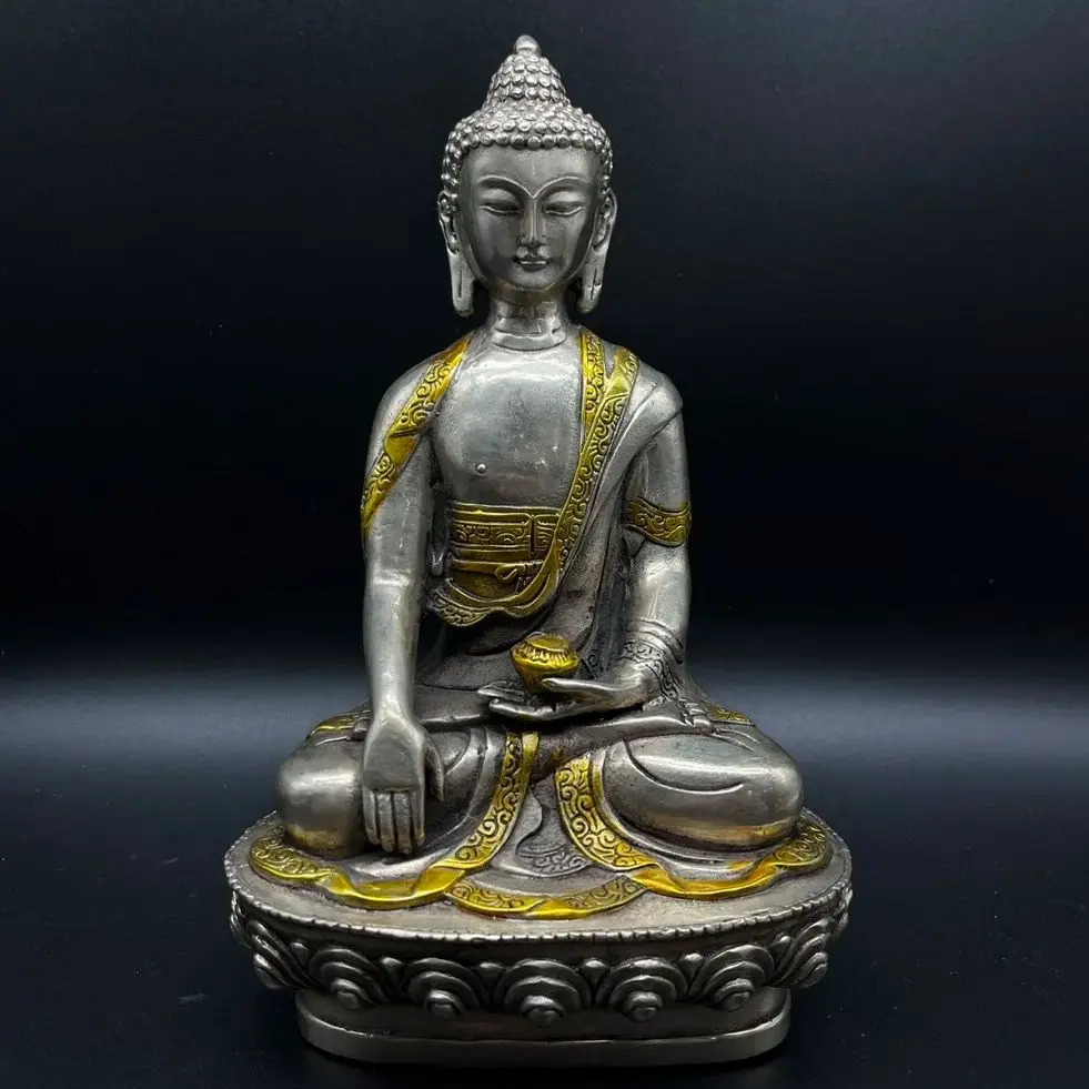 

Chinese Elaboration,Cupronickel Engrave ,Good Luck“ The Buddha ”,Metal Crafts,Home Decoration,Collect