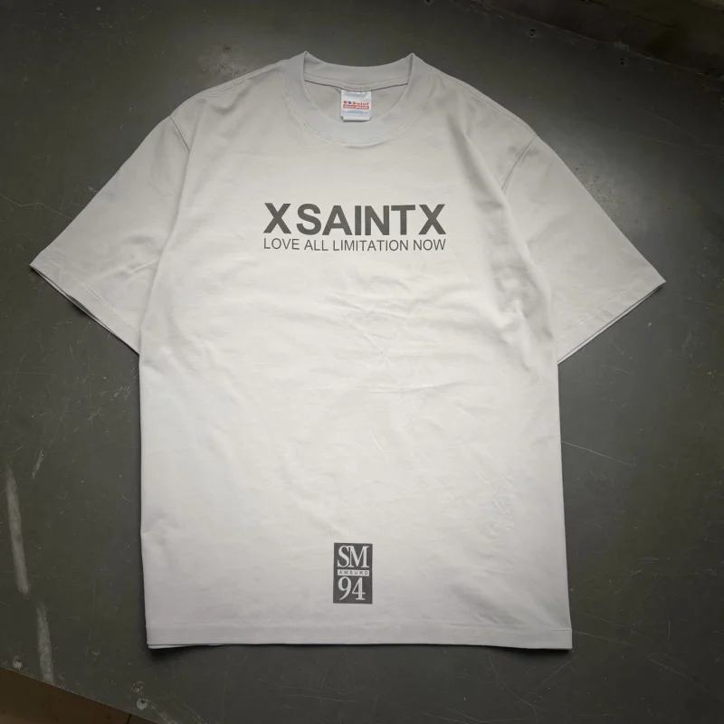 SAINT LOVE ALL LIMITATION NOW “Frame Without a Picture” T-Shirt - Summer White Crew Neck Men's & Women's Short-Sleeve T-Shirt