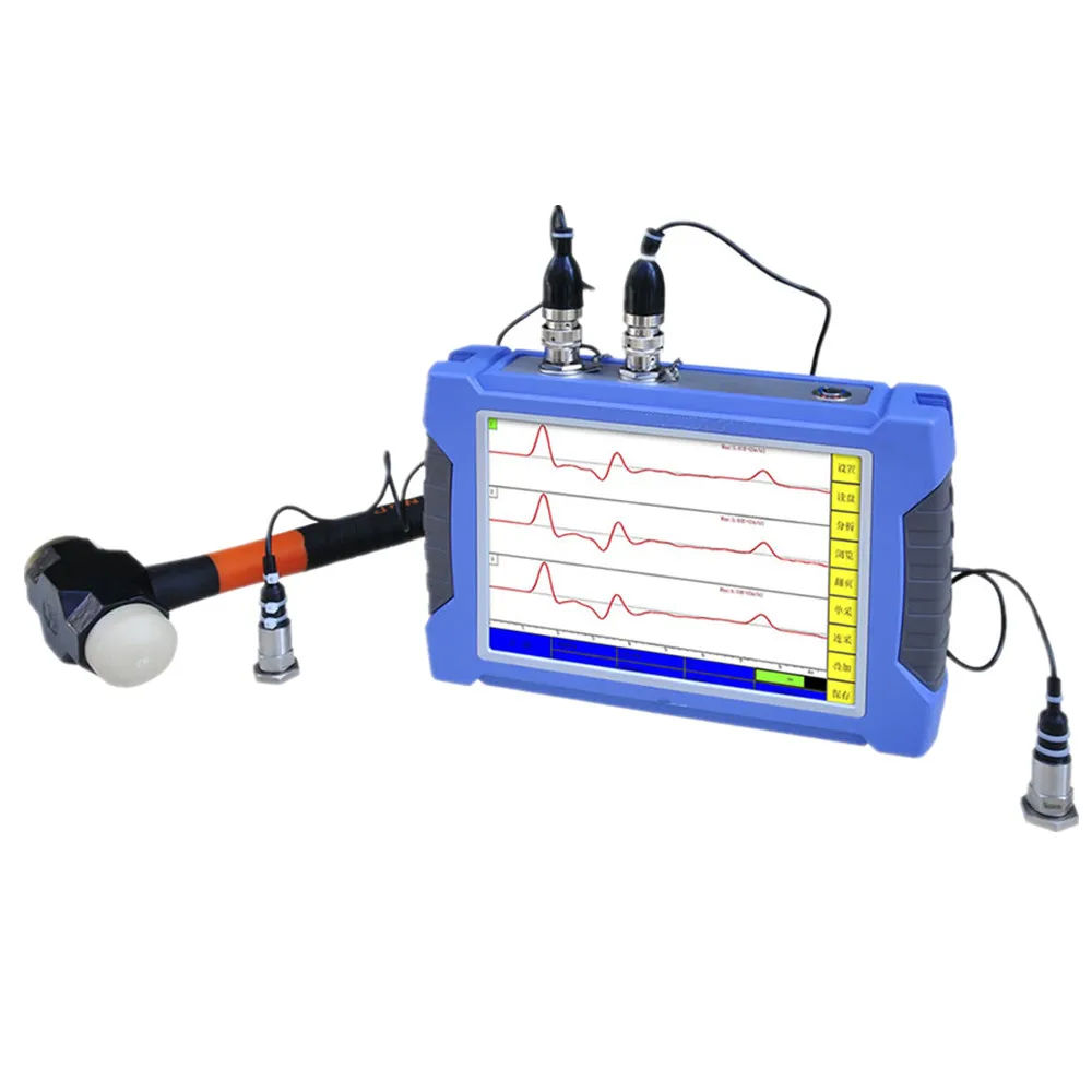 Hot Sell Pile Integrity Tester High Strain Und Low   Bearing Measurement  Dynamic Testing Instrument