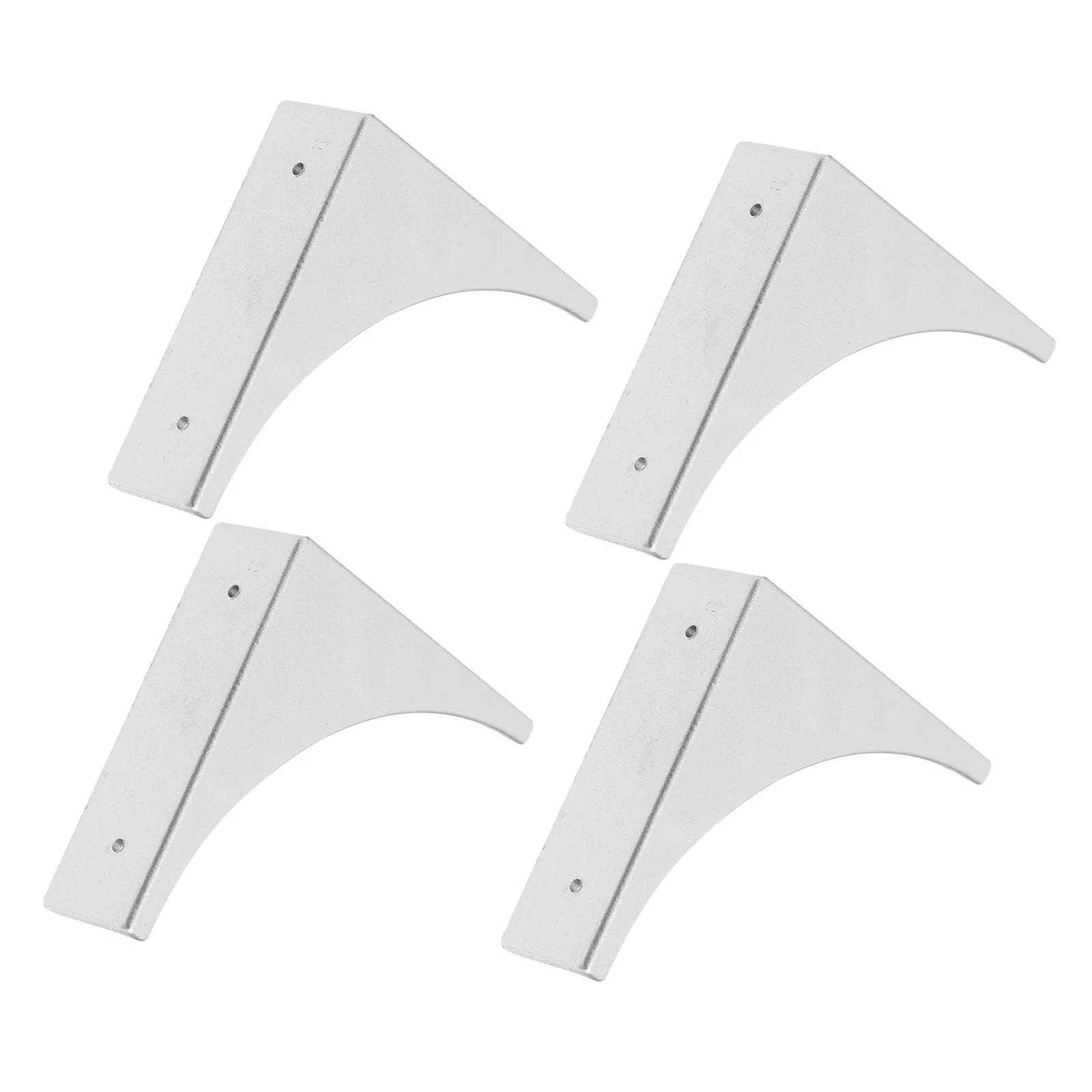 

4Pcs Metal Corner Protector Furniture Edge Guard Vintage Style Decorative Bumpers for Coffee Table Cabinet Sideboard Desk