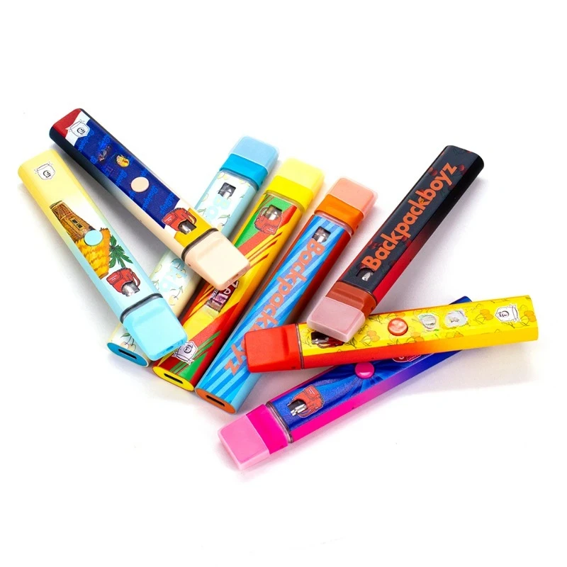 Backpackboyz vape pen e zigaretten wiederauf ladbare 280mah batterie 1ml leere keramik patrone für dicken öl verdampfer mit verpackung