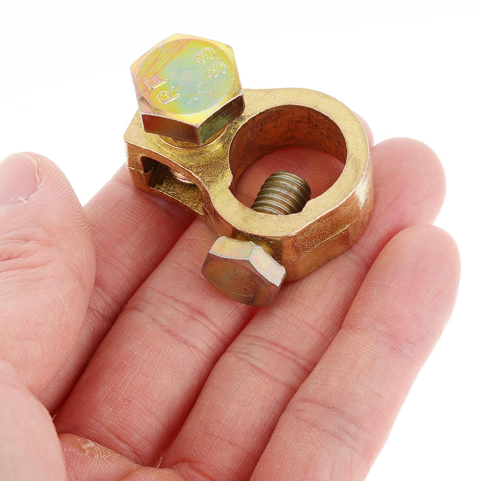 

2Pcs Truck Terminal Clamp Copper Thickened Design Stable Connection Car Terminals Clamps Easy Installation