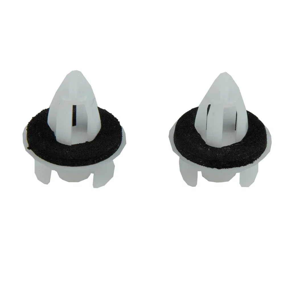 

Interior 50pcs Car Door Panel Fixing Push pins Fender Fastener clips Rivets For E46 M3 M5 Z3 White Accessory