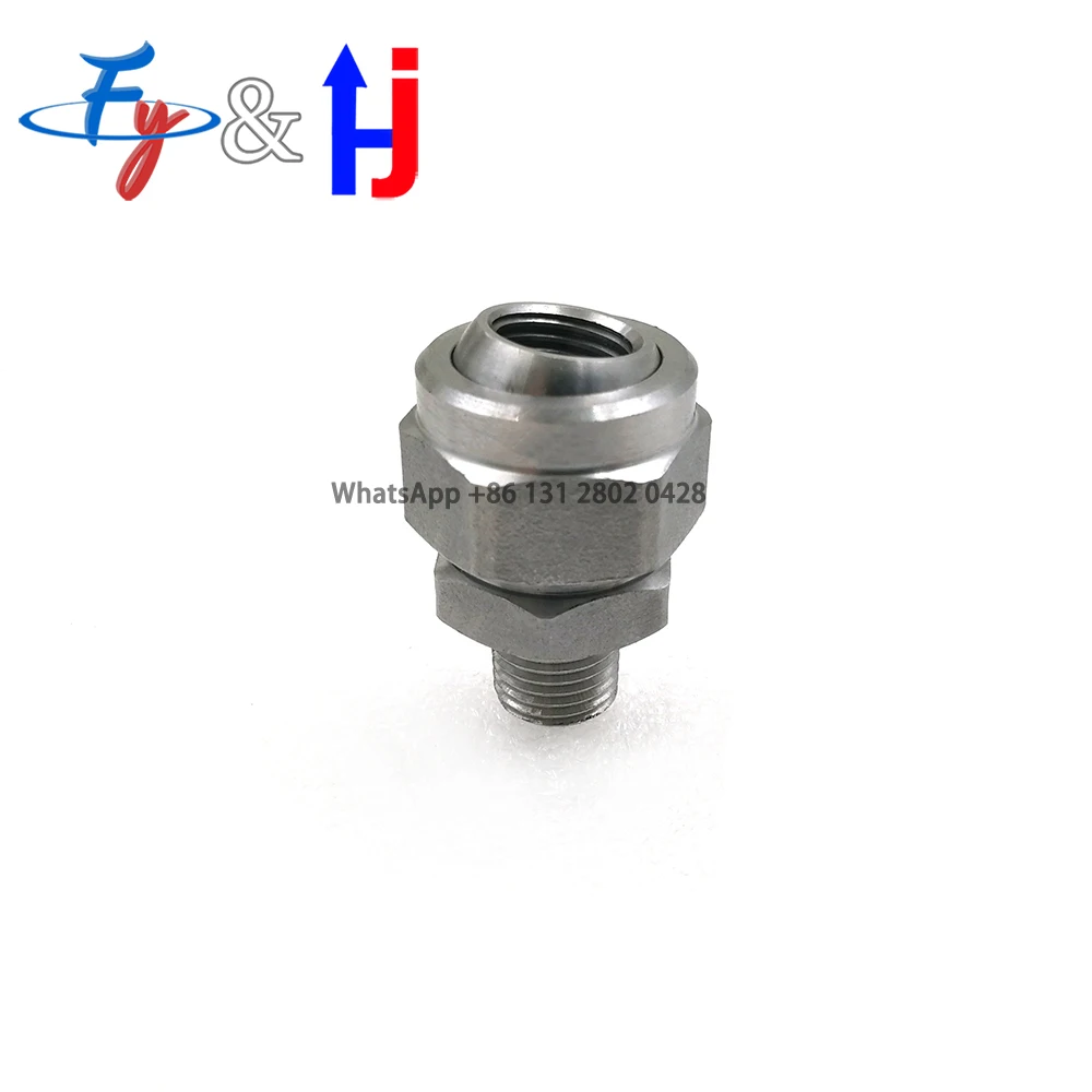 Universal Stainless Steel Nozzle, Adjustable Swivel Joint, Thread Adjustable Ball, 1/8, 1/4, 3/8, 1/2, 3/4, 1, 1-1/4, 1-1/2