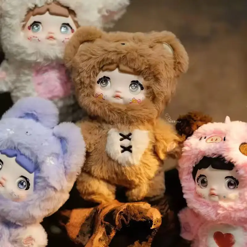 ノミ・ラブラインレス・ネバー・エンド・シリーズ キュートドール ビニールフェイス プラッシュ ブラインドボックス キーホルダー パースチャーム 女の子向けギフト おもちゃ コレクタブル