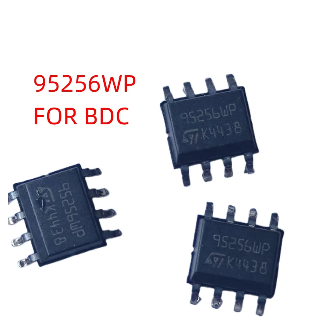 Keychannel 5 Buah 95256 95256WP FEM EEPROM Chip Instrumen Mobil Chip Memori SOP8 Pin untuk BMW BDC Chip Pengganti Kotak Pintar