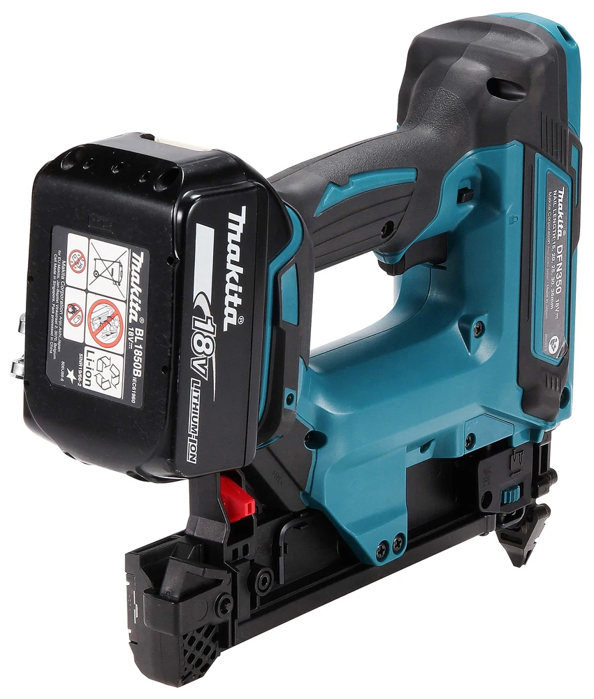 

Makita DFN350 Woodworking Nail Gun Battery- Grade Electric Nailer for Finish Carpentry, Fast Nailing & Precise Control