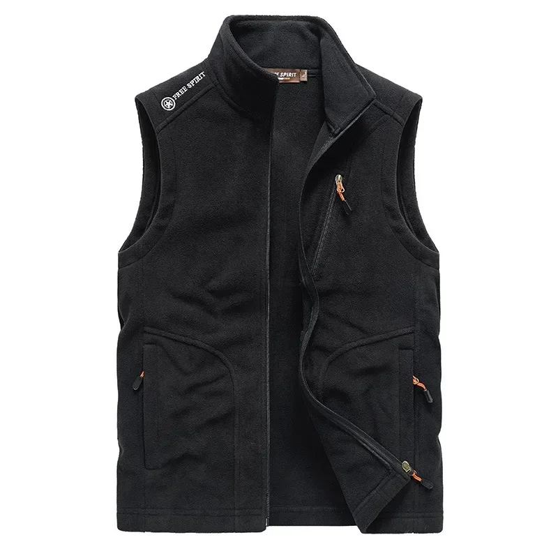 MaiDangDi Men's Nylon Vest Fashion Casual Sleeveless Jacket Everyday Versatile Sleeveless Men Clothing Oversized Male Top 5XL