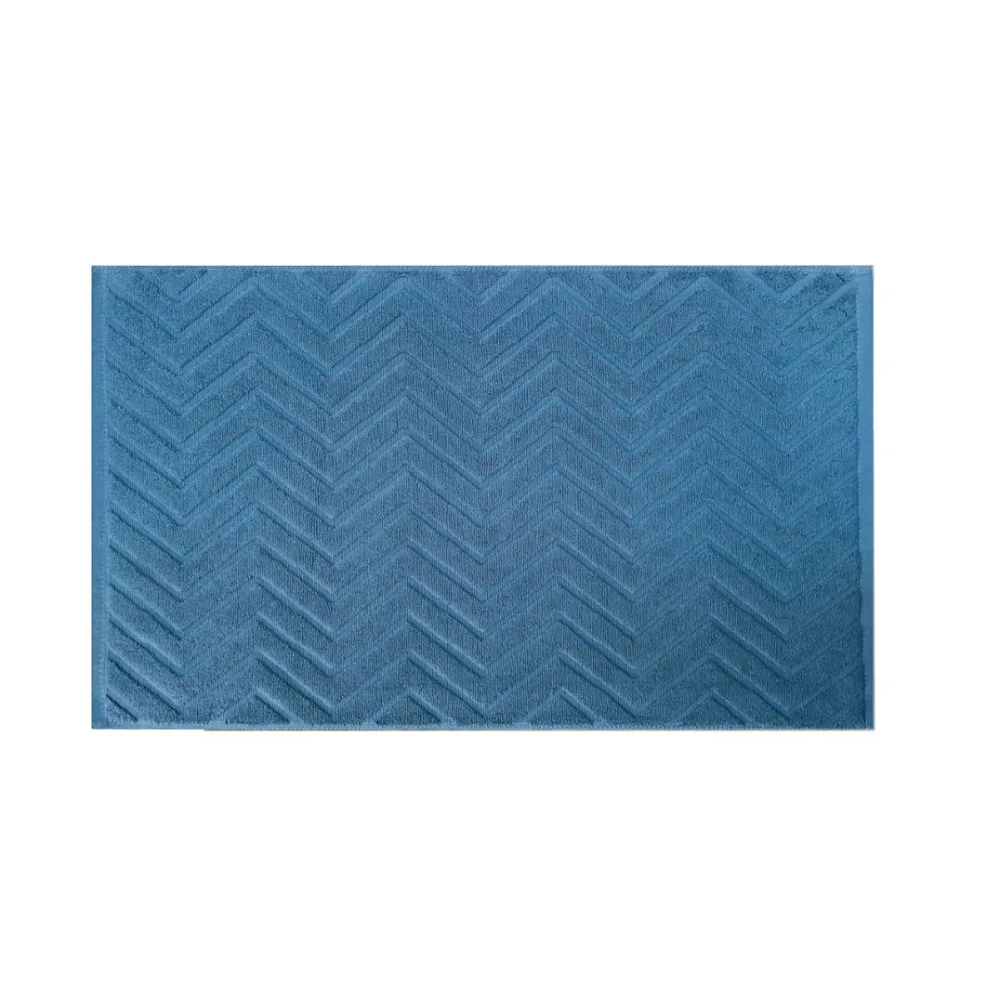 

Yoga Mat 40*60cm Wave Stripe Floor Towel 3D Thicken SPA Shower Mat Soft Fade Resistant Feet Towel Hotel