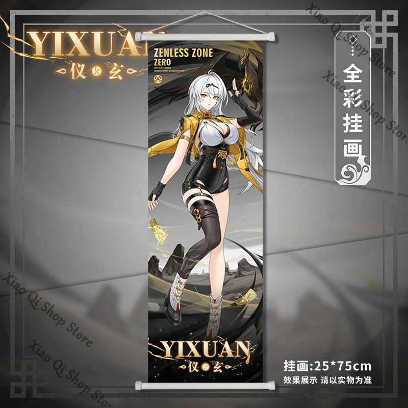 Zenless Zone Zero Yixuan 同僚アンビタスバッジレーザーチケット色紙ハング絵スタンディングサインアクリルレンガギフト