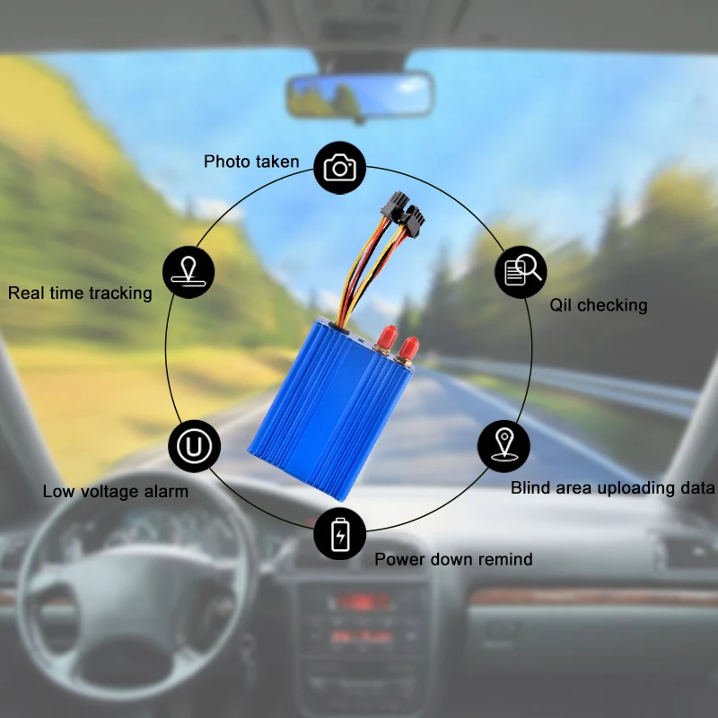 Caredrive 2025 Car GPS Tacker مع 4G GPRS إنذار مقاوم للماء وجهاز تتبع G60 3 ساعات 2 سنة TCP Android App لعرض المسار #6