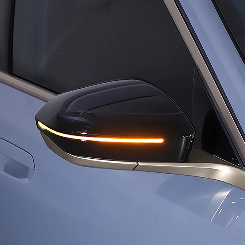 

For BMW 5 Series i5 G60 2024 Rearview Mirror Cap Carbon Pattern Decoration Car Reversing Mirrors Cover Trim Exterior Accessories