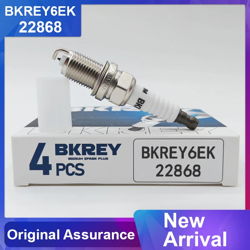 4/20PCS BKR6EK 2288 Iridium Spark Plug For BMW 316i 320i 325i E30 E36 520i E34 E39 730i 740i 750i E32 E38 E31 For BKREY6EK 22868