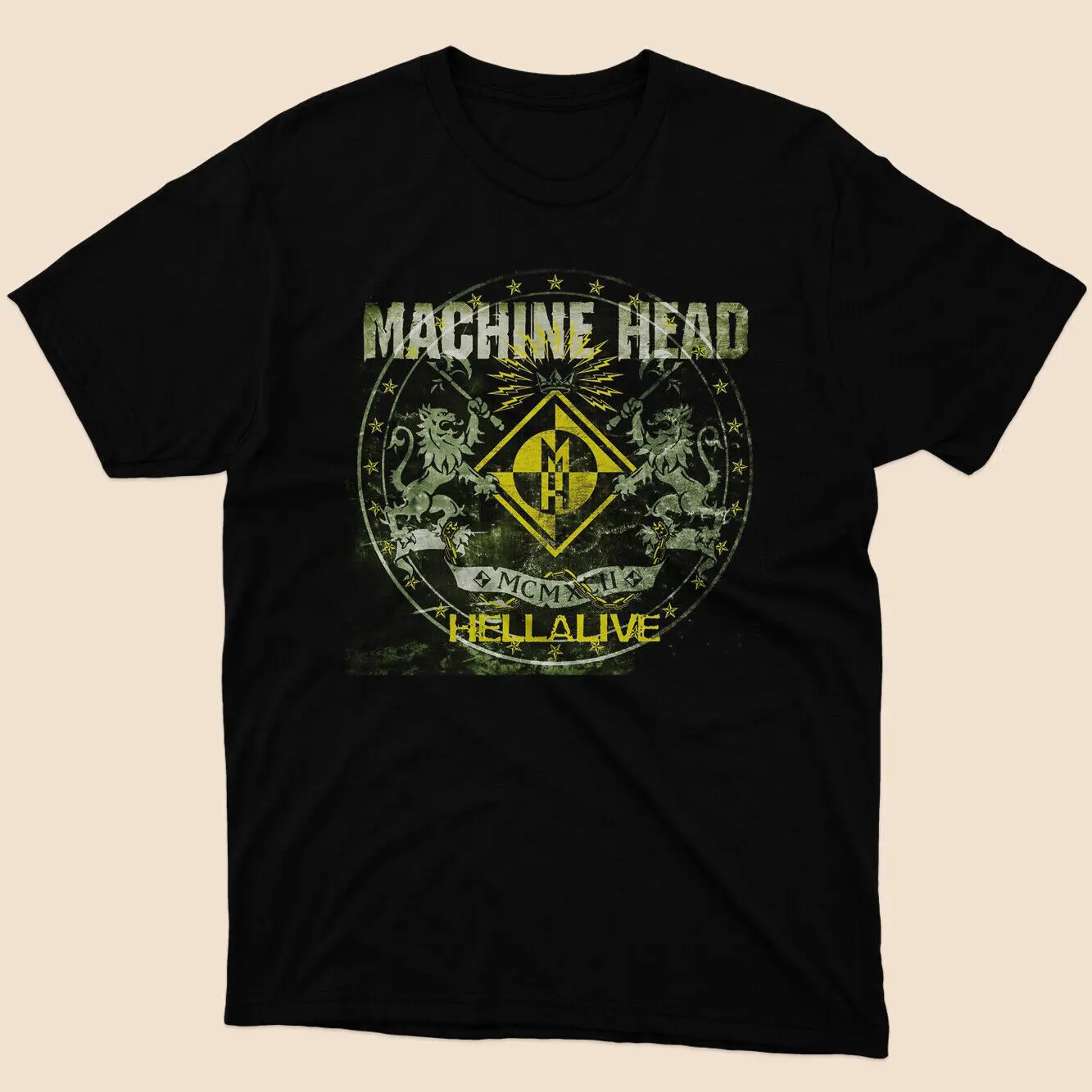 Machine Head - Hellalive T-Shirt Black Size S to 5xl