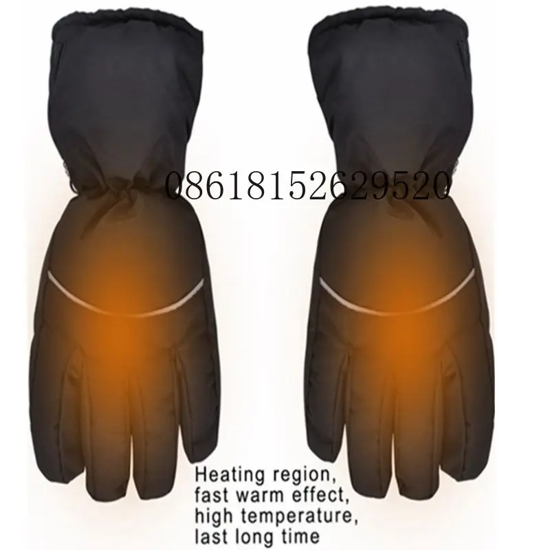 Electrically Heated Gloves Heating Ski Gloves Outdoor Electric Heating Warm Gloves Battery Warm Gloves