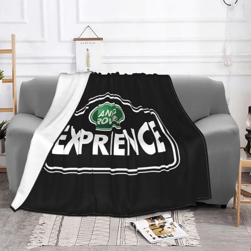 Landrover Experience 01 Blanket Fluffy Flannel Four Seasons Skin Friendly Camping Blanket