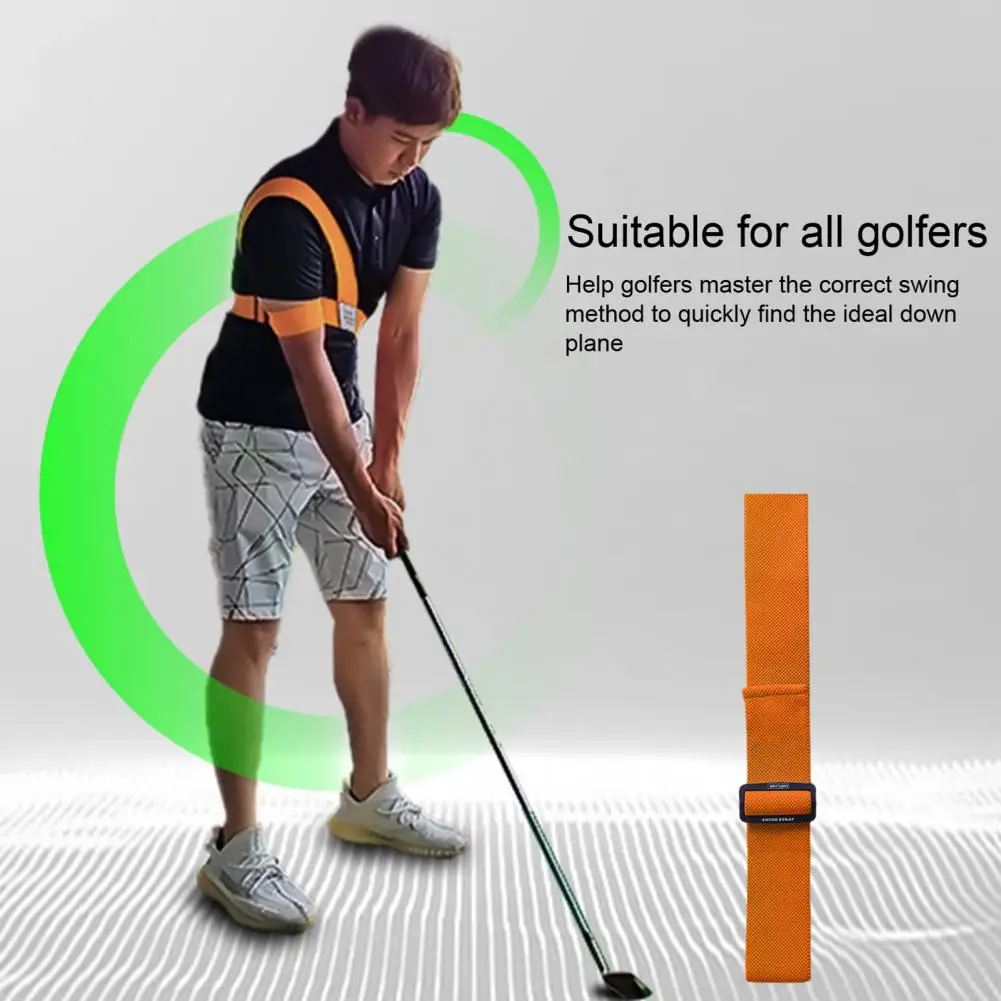 

Golf Swing Training Aid Golf Swing Trainer Golf Swing Strap For Men Women Teenagers Golf- Posture Correction Practice Supplies