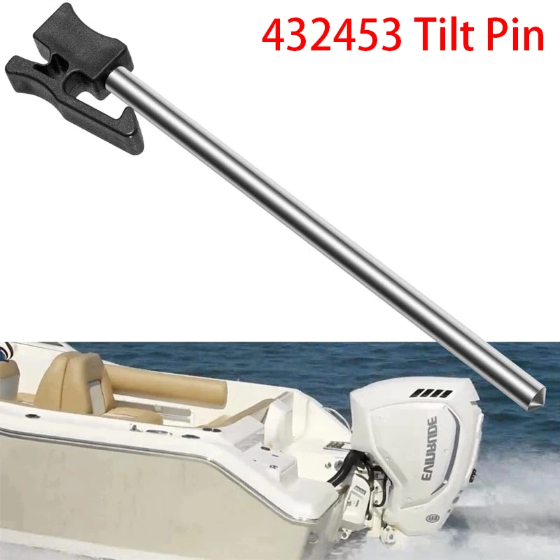 Tml 432453 Buitenboordmotor Tilt Pin Montage Voor Johnson Evinrude Buitenboordmotor 1980-1990 4hp-15hp Vervangen Oem 0432453 Boot Accessoires