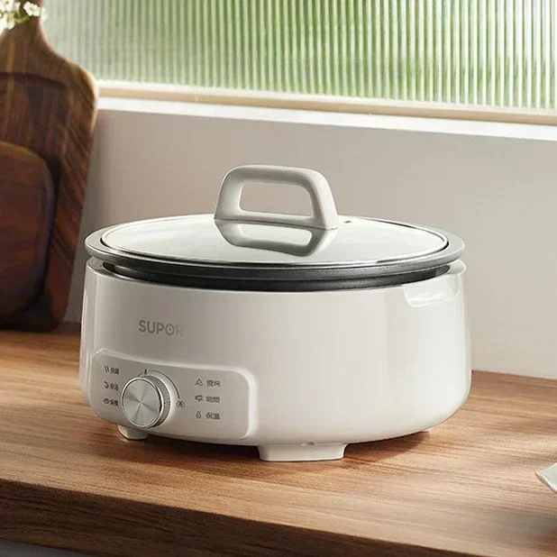 Electric Chafing Dish Electric Caldron Household Multi-Functional Dormitory Heat Pan Split Electric Food Warmer