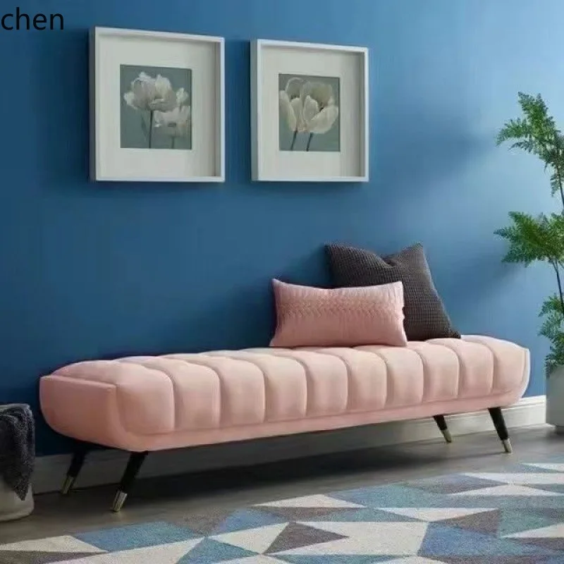 PYH Bedroom Bed Cloakroom Clothing Bench Shoe Changing Living Room Sofa Bench