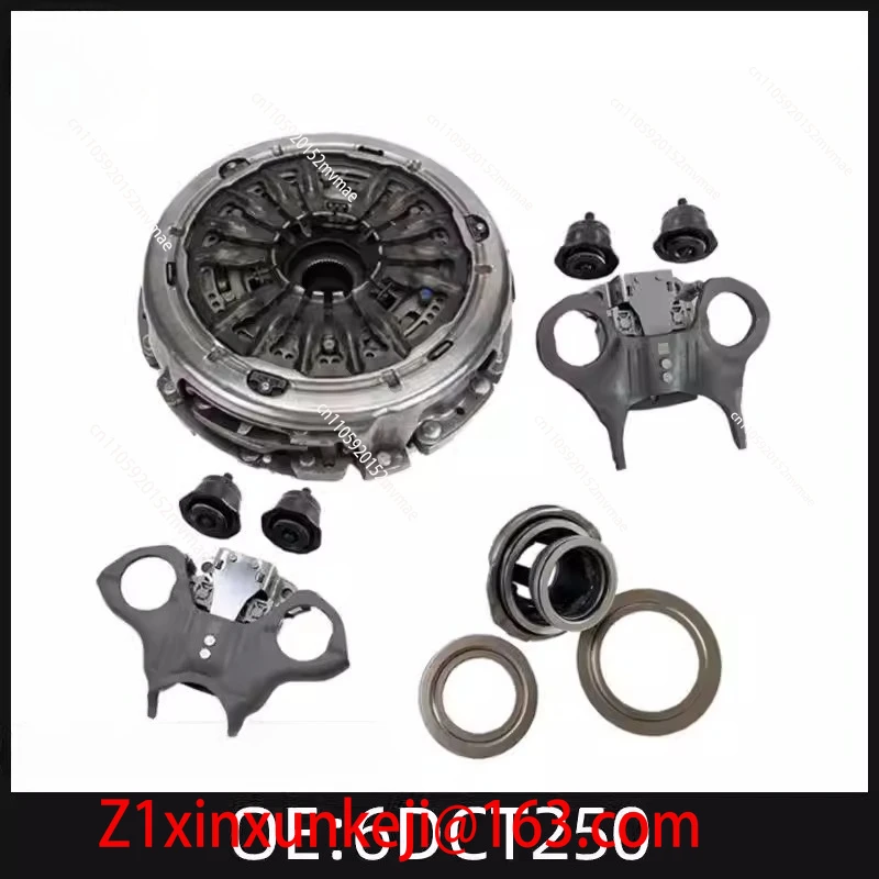 For Ford Focus Auto Parts 6DCT250 DPS6 Transmission with Front Fork Clutch Assembly