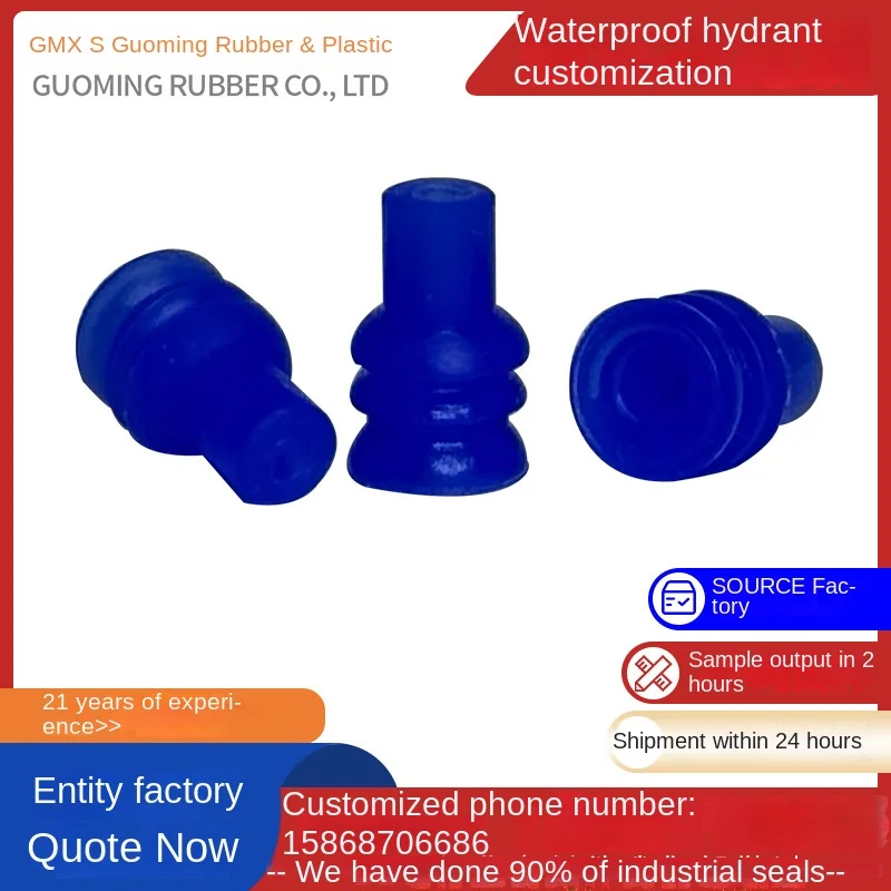 184139-1 Custom Automotive Connector Silicone Waterproof Seal Plug Kit