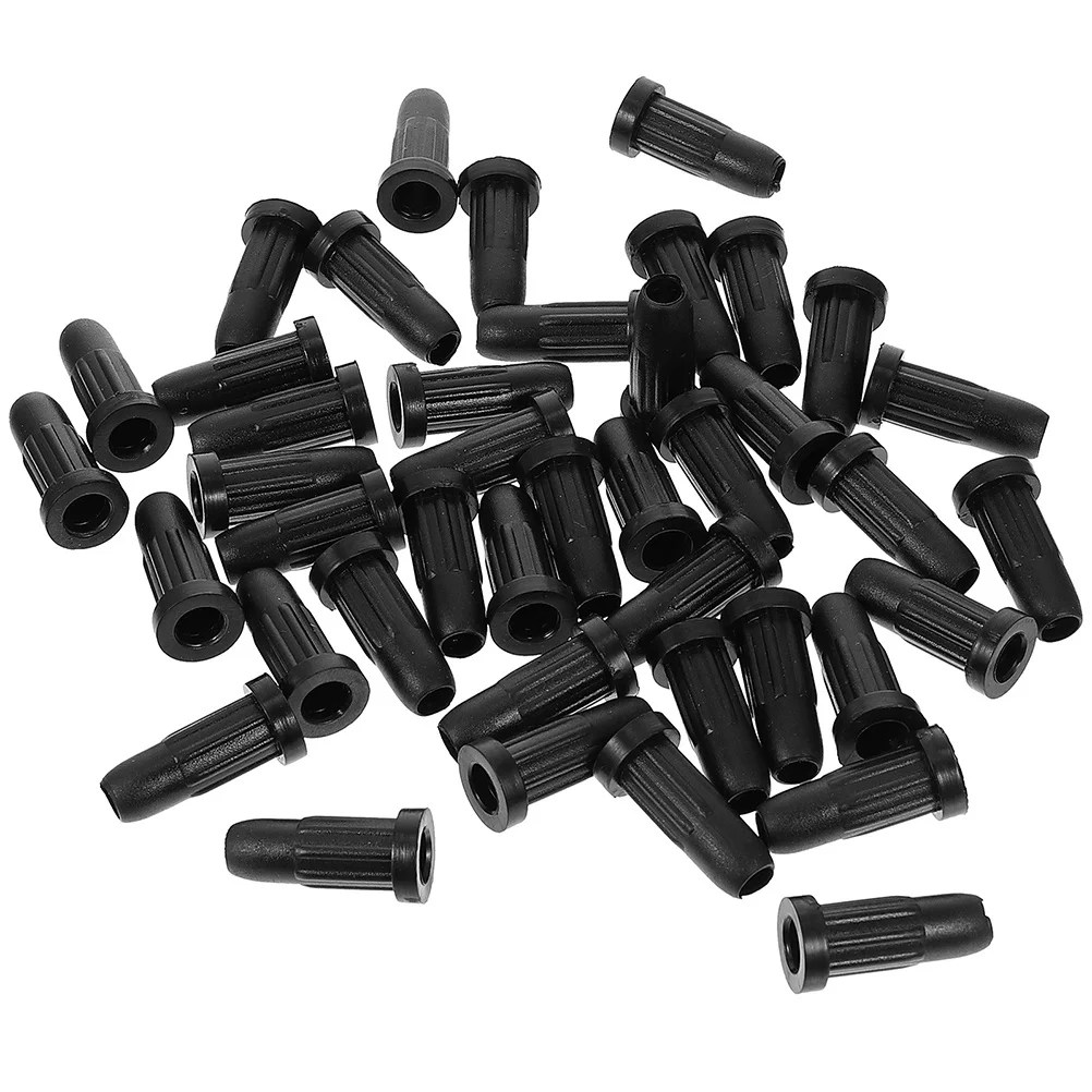 35 Pcs Chair Cover Stool Swivel Wheel Supply Stools Stopper Protector Accessory Plastic Wheels