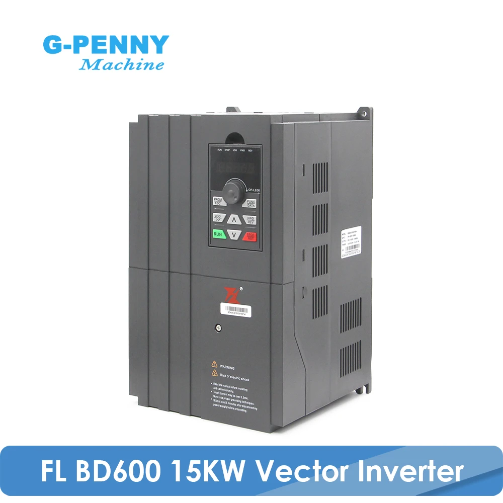 FULING 15KW Vector inverter 220v/380v 58A/30A Frequency inverter control Variable Frequency Drive VFD 3 phase output