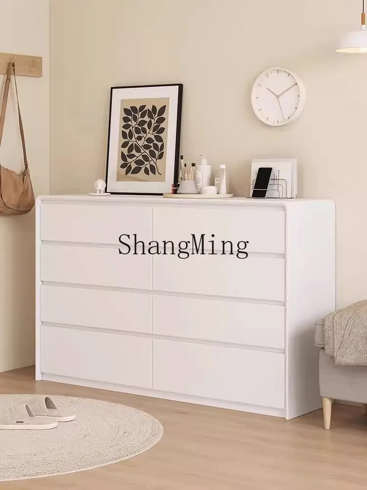 

CL Wood Storage Modern Simple Internet Celebrity Bedroom Living Room Large Capacity Six-Drawer Storage Cabinet