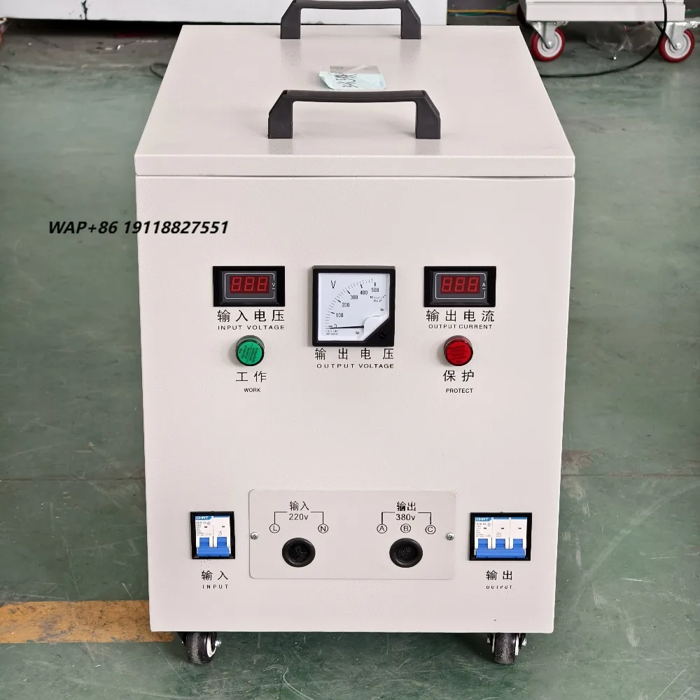 

Rotary Phase Converter 1 Phase to 3 Phase 30kva 220v to 380v Converter 30kw 220v to 220v