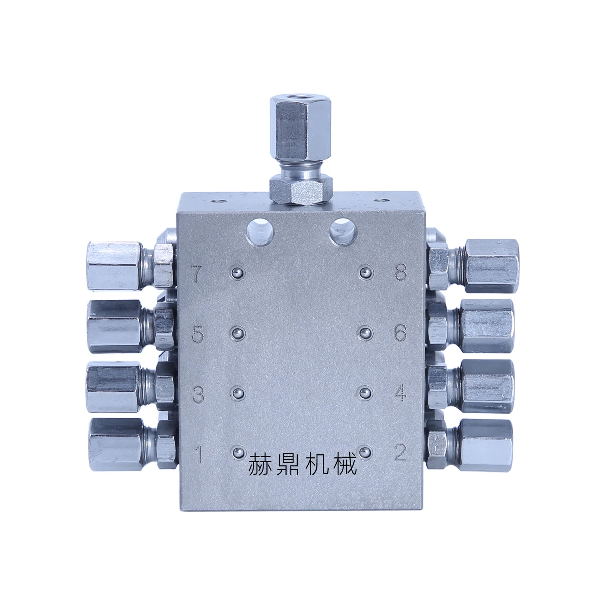 SSV MVB centralized lubrication progressive oil distributor valve 8 output