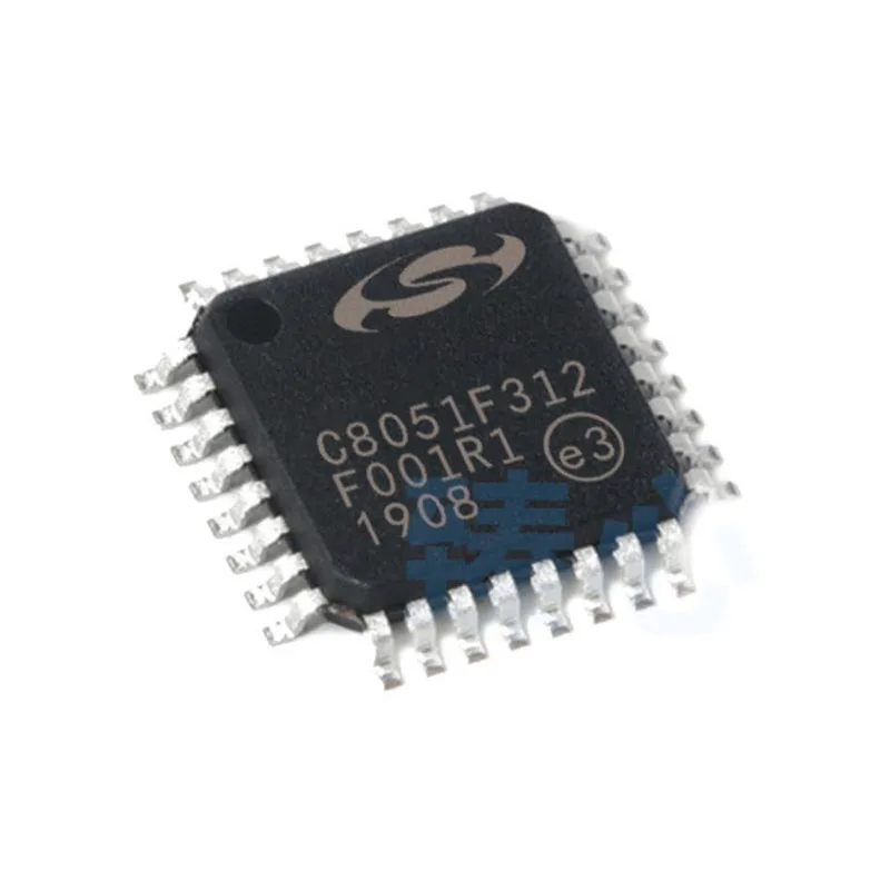 C8051F312 C8051F312-GQR LQFP-32 Original New 8-bit Microcontrollers - MCU 8kB/1kB RAM, 10b ADC, LQFP32 OTP available (T612-GQ)