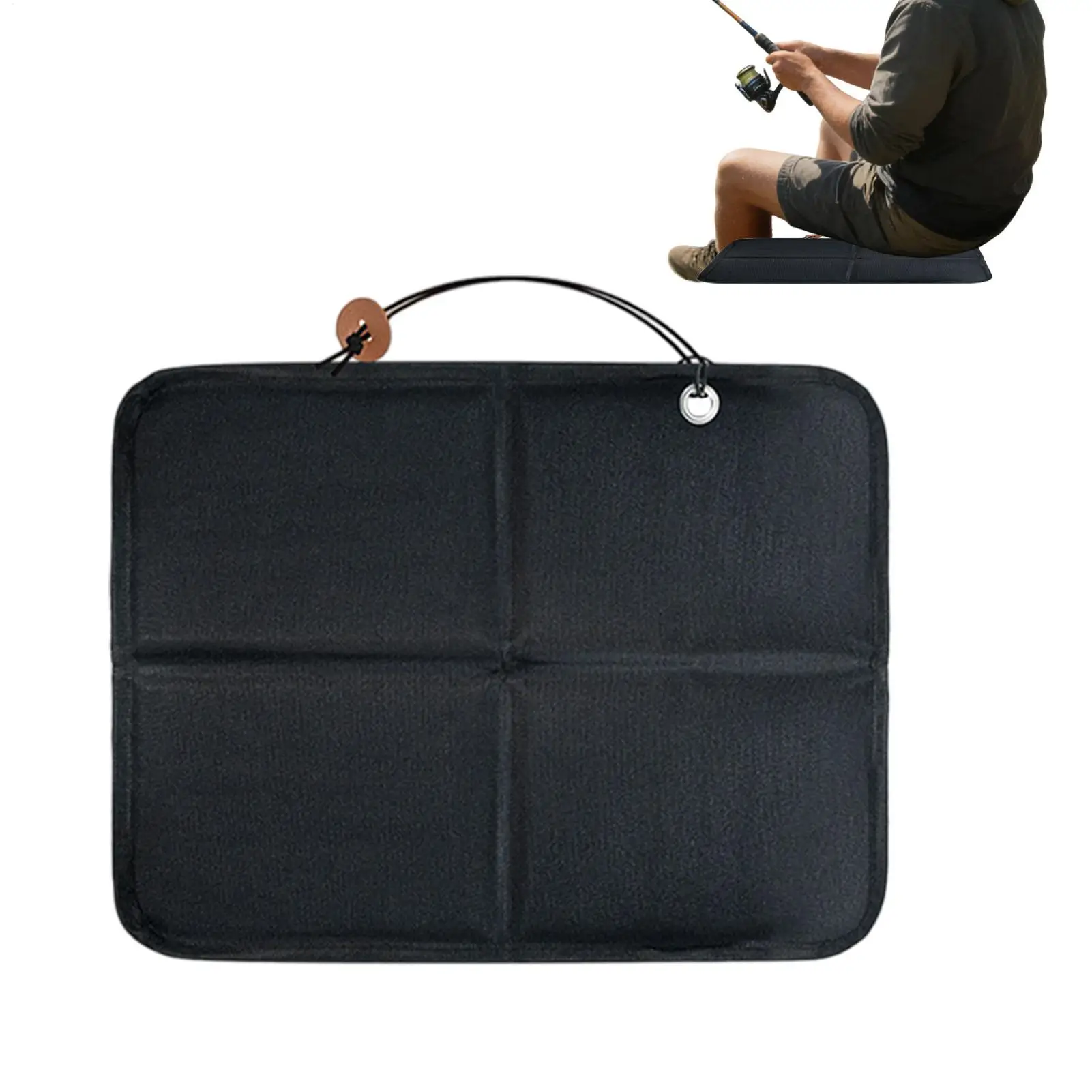 Folding Gardening Kneeling Mat Oxford Cloth Kneeling Pad Waterproof Cushion Outdoor Camping Fishing Moisture Proof Cushion