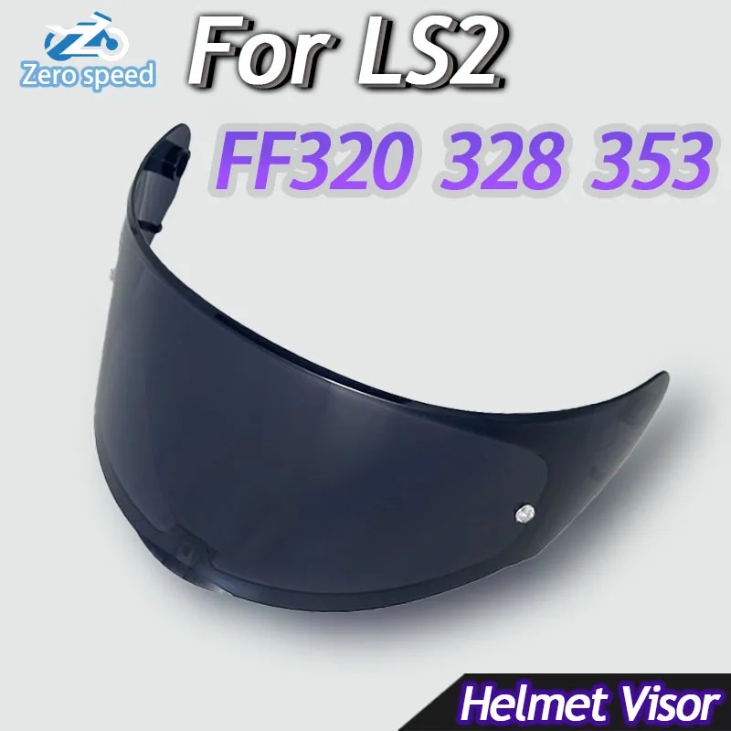 

Helmet Visors for LS2 FF320 Stream FF353 Rapid FF328 FF800 Motorcycle Helmet Replace Extra Lens Black Iridium Silver