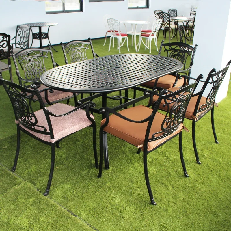 

Уличная мебель, набор обеденных столов из литого алюминия Gargen Leisuretavoli Da Giardino, мебель для патио для бистро/заднего двора