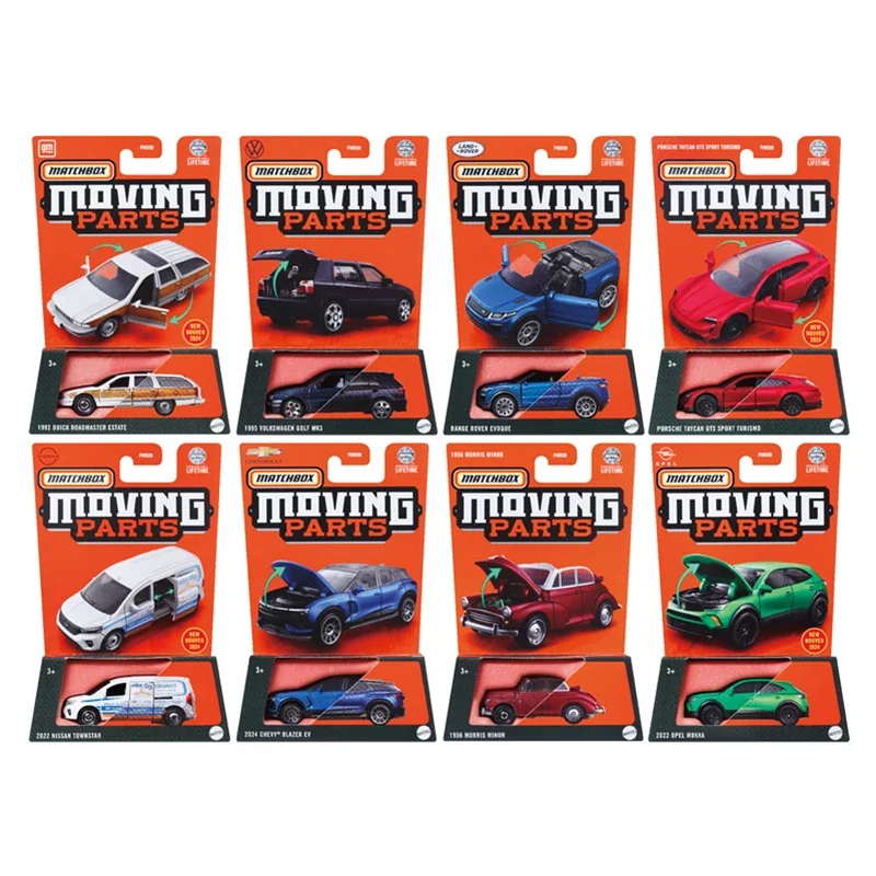 Mattel-Matchbox Car 1/64 Pièces Mobiles en Métal Recyclé, Buick Roadster, Porsche Taycan Gts, Modèle de Véhicule, Jouets pour Garçons, Cadeau