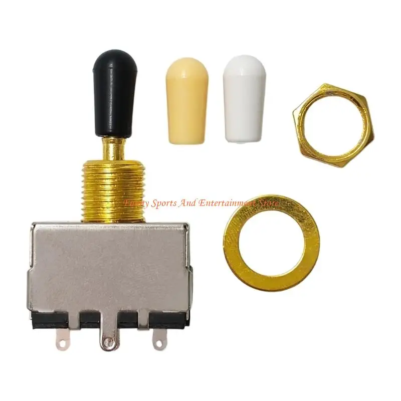 C4DE High Performances Sealed 3 Way Switches for Guitar Zincs Alloy Construction