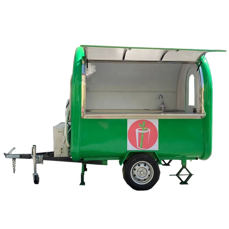 

OEM Wholesale Price Mobile Hotdog Food Trucks Mobile Ice Cream Food Truck Trailer Crepe Food Cart For Sale